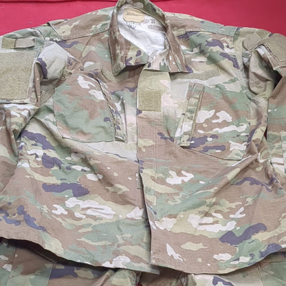 SET of US Army Medium Short Traditional OCP Uniform Top Pants Air Force Used (fc05-OCT17)