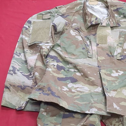 SET of US Army Medium Short Traditional OCP Uniform Top Pants Air Force Used (fc05-OCT17)