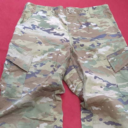 NOS SET of US Army Medium Short Multicam Frac Uniform Top Pants Air Force Used (fc06-YAM11)