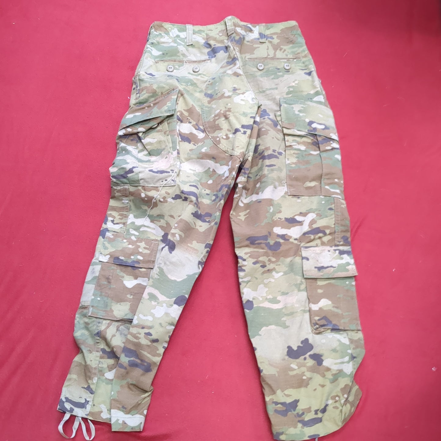 NOS SET of US Army Medium Short Multicam Frac Uniform Top Pants Air Force Used (fc06-YAM11)