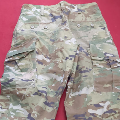 NOS SET of US Army Medium Short Multicam Frac Uniform Top Pants Air Force Used (fc06-YAM11)