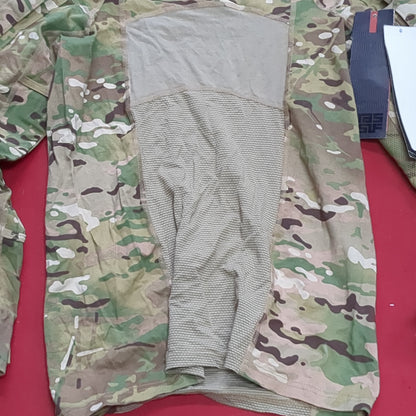 NWT US Army Deployment Large 1/4 Quarter Zip OCP Multicam Frac Combat Top *fa09-GUA90*