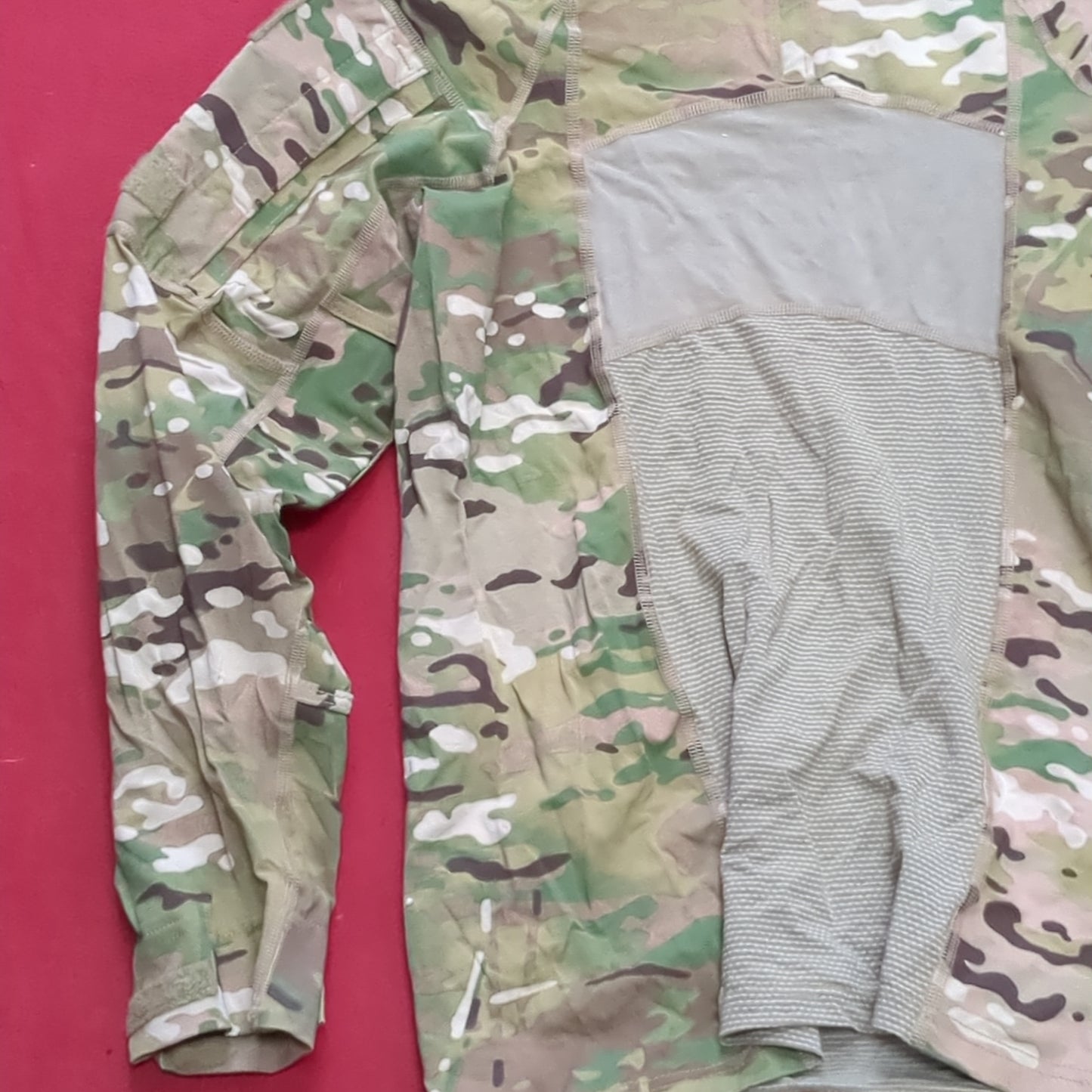 NWT US Army Deployment Large 1/4 Quarter Zip OCP Multicam Frac Combat Top *fa09-GUA90*