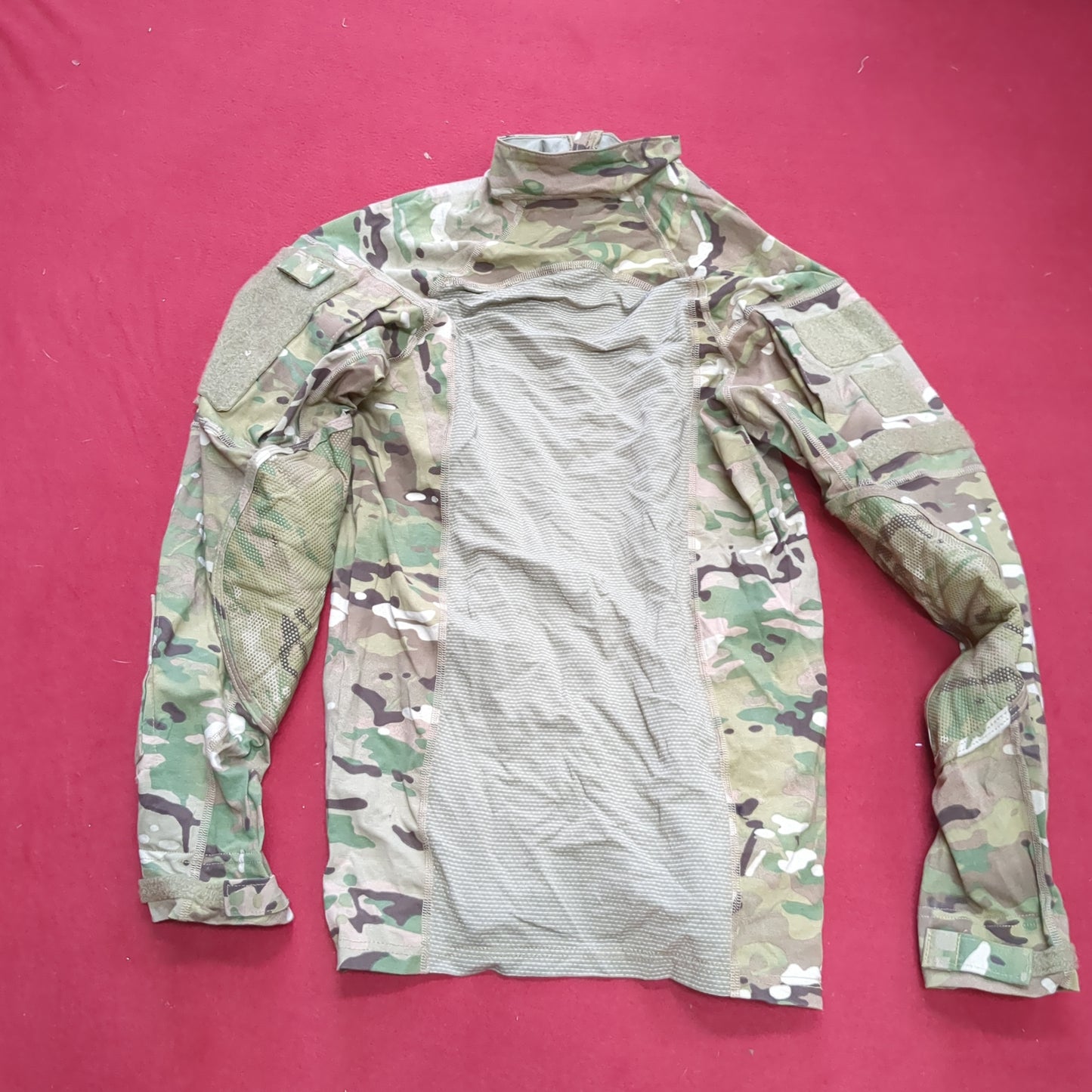 NWT US Army Deployment Large 1/4 Quarter Zip OCP Multicam Frac Combat Top *fa09-GUA90*