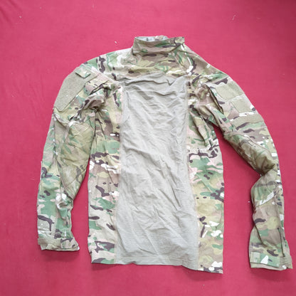 NWT US Army Deployment Large 1/4 Quarter Zip OCP Multicam Frac Combat Top *fa09-GUA90*