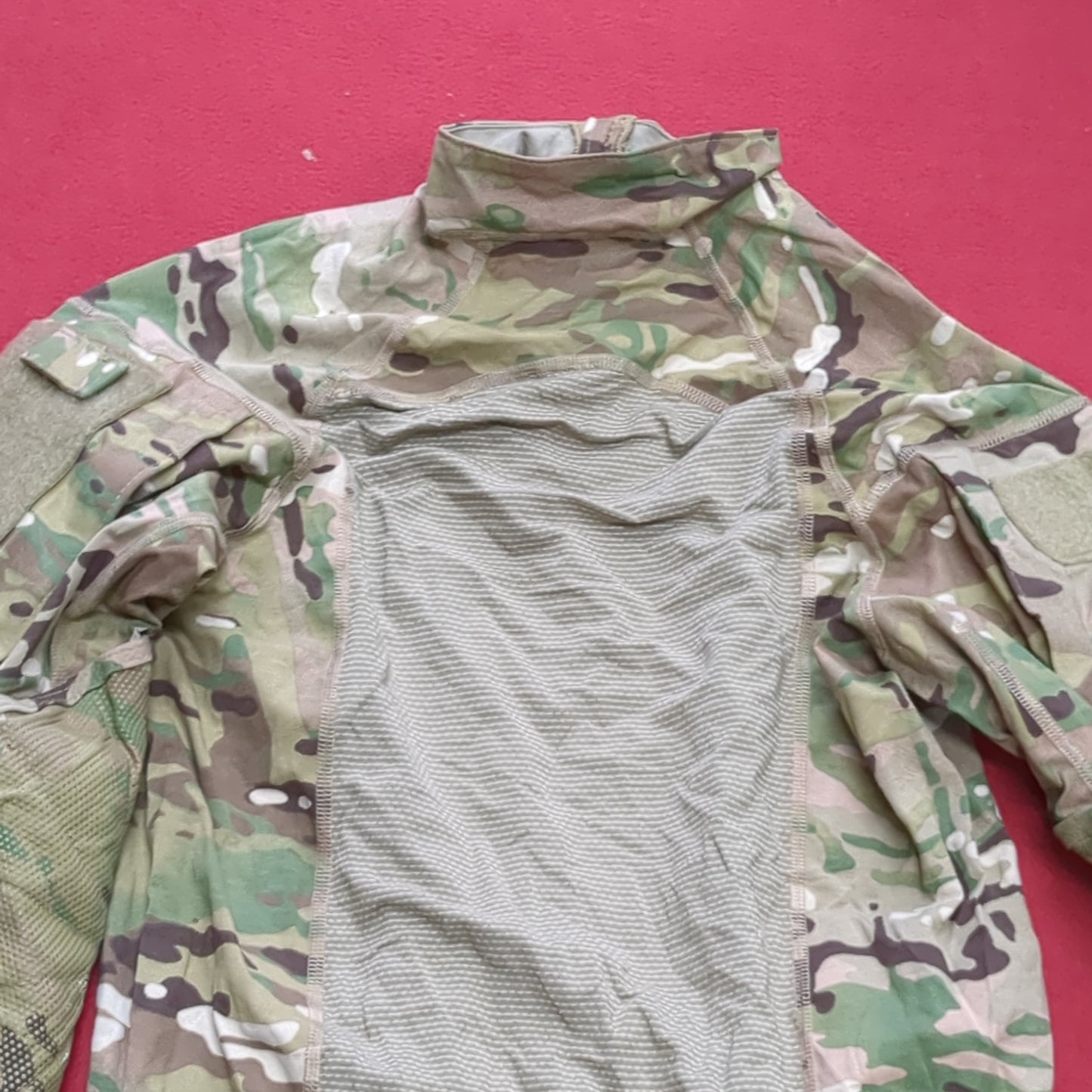 NWT US Army Deployment Large 1/4 Quarter Zip OCP Multicam Frac Combat Top *fa09-GUA90*