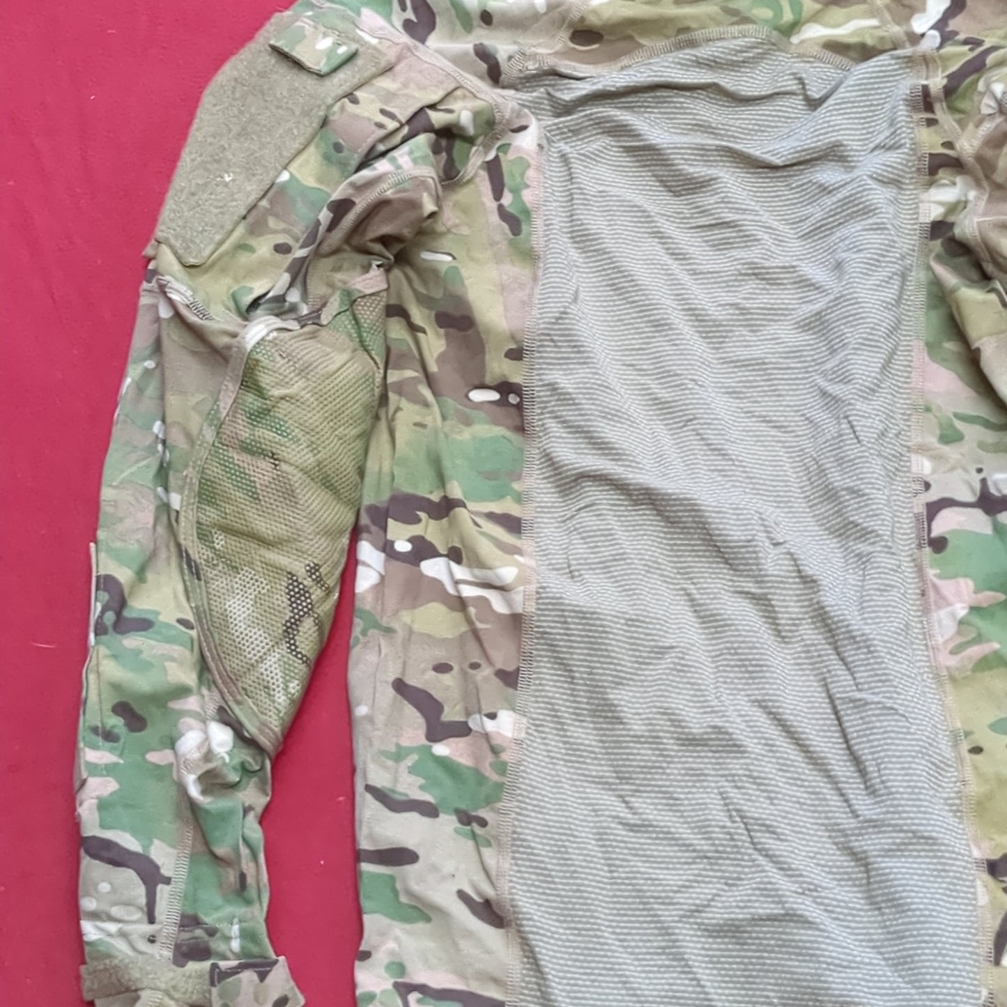 NWT US Army Deployment Large 1/4 Quarter Zip OCP Multicam Frac Combat Top *fa09-GUA90*