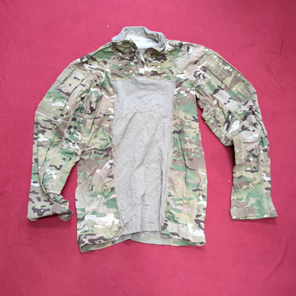 NOS Large 1/4 Quarter Zip Type 2 Combat OCP Multicam FRAC Top Shirt Excellent (fa09-MAR22)