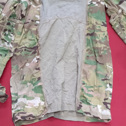 US Army 1/4 quarter zip type 2 combat ocp multicam frac top shirt (cso2- fa15-GUA61)