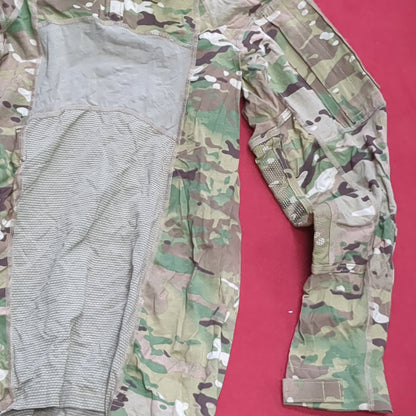 NOS Large 1/4 Quarter Zip Type 2 Combat OCP Multicam FRAC Top Shirt Excellent (fa09-MAR20)