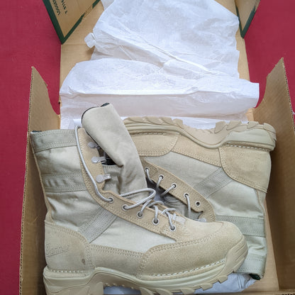 USGI W Rivot TFX 8 Tan 400G GTX Thin Goretex Danner Boots Size : 8 Excellent Condition (ws-OCT56)