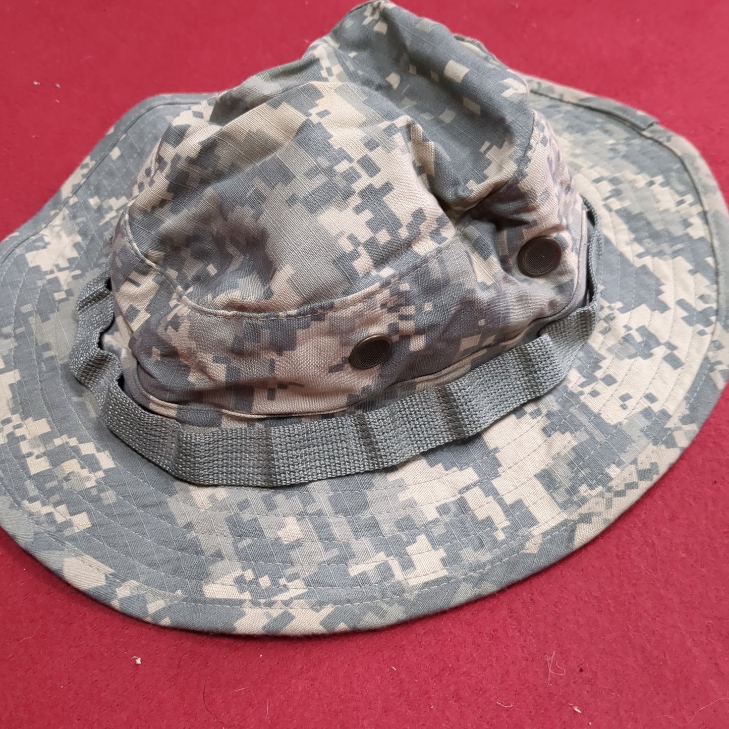 US Army 6 3/4 Boonie Hot Weather Cap ACU/UCP Air Force Good Condition (fb11-OCT66)