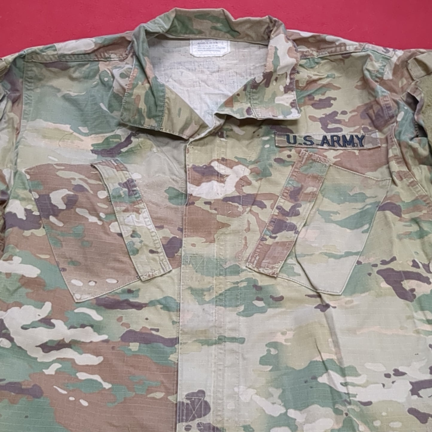 US Army SMALL LONG Traditional OCP Uniform Top Air Force USED (ocp2- fa18-MH187)