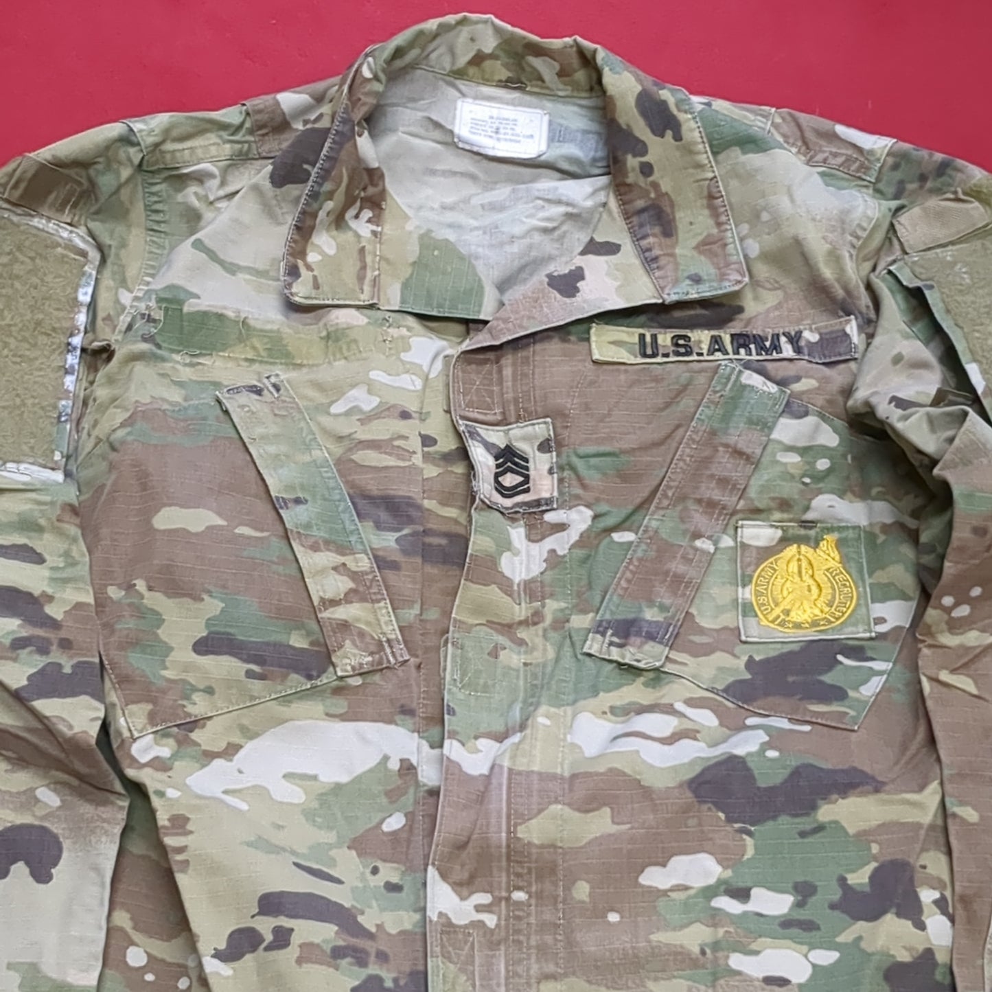 US Army 36-REGULAR Traditional OCP Uniform Top Air Force Used (ocp3- fa17-APR73)