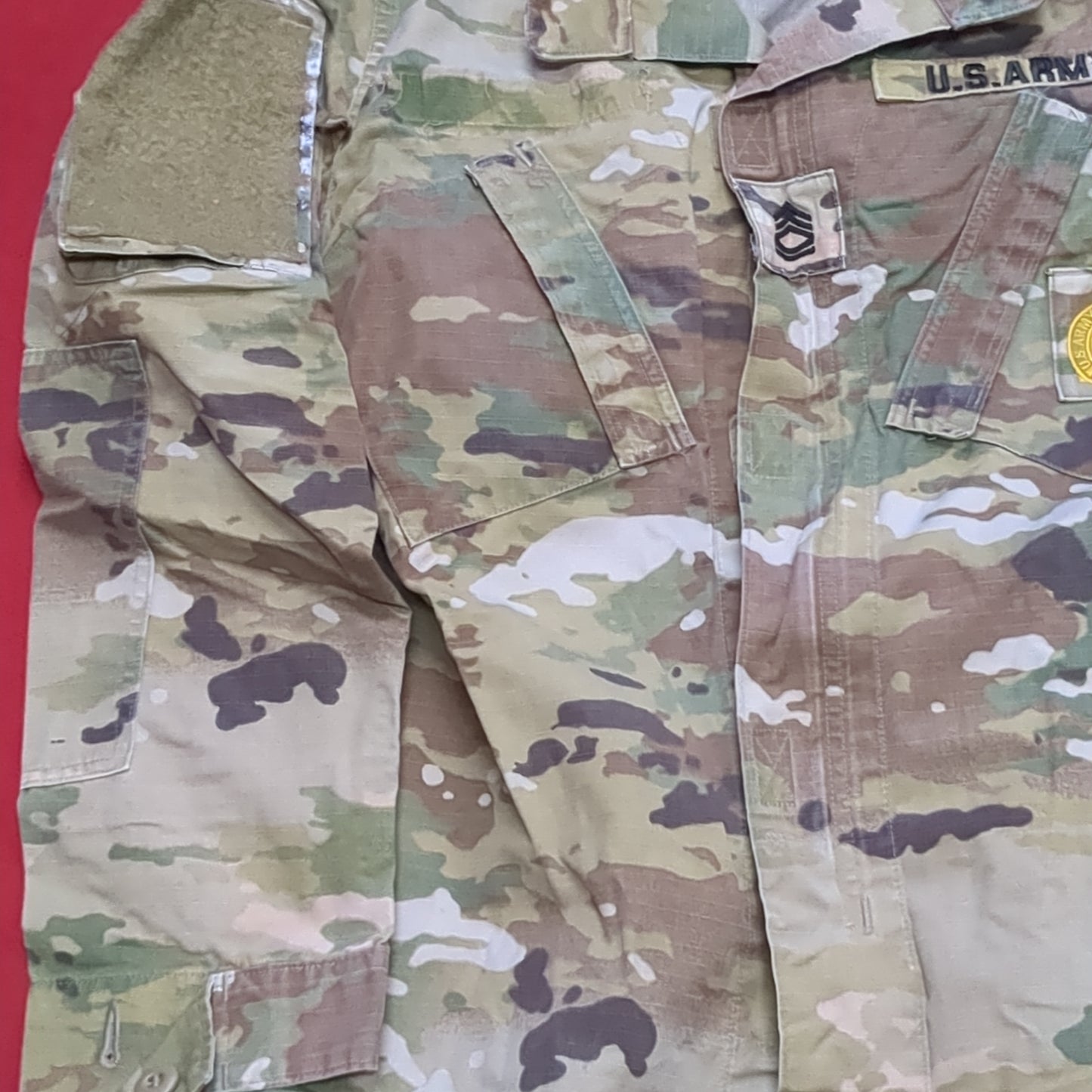 US Army 36-REGULAR Traditional OCP Uniform Top Air Force Used (ocp3- fa17-APR73)