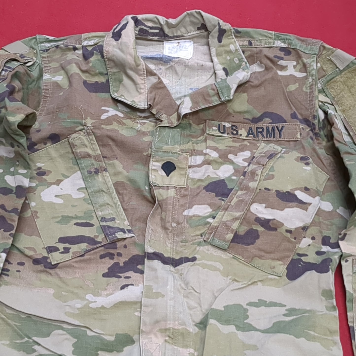 US Army 33 REGULAR Traditional OCP Uniform Top Air Force Good Condition (ocp3- fa17-MH194)