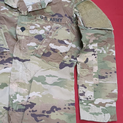 US Army 33 REGULAR Traditional OCP Uniform Top Air Force Good Condition (ocp3- fa17-MH194)