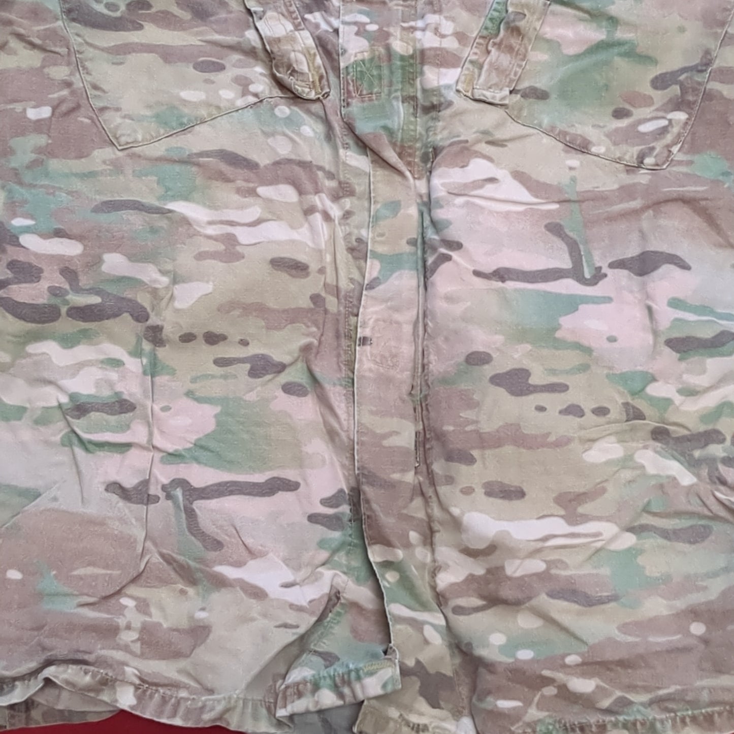 US Army LARGE X-LONG Multicam Flame Resistant Frac Uniform Top Shirt USED (ocp3- fa17-MH60)