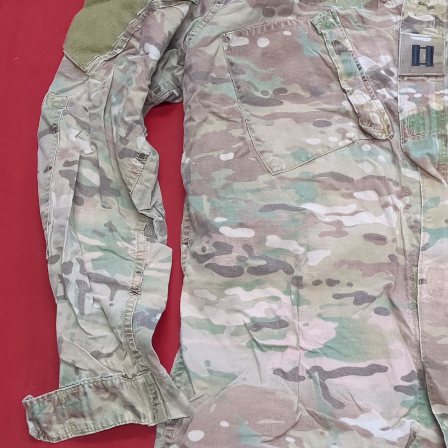 US Army LARGE X-LONG Multicam Flame Resistant Frac Uniform Top Shirt USED (ocp3- fa17-MH60)