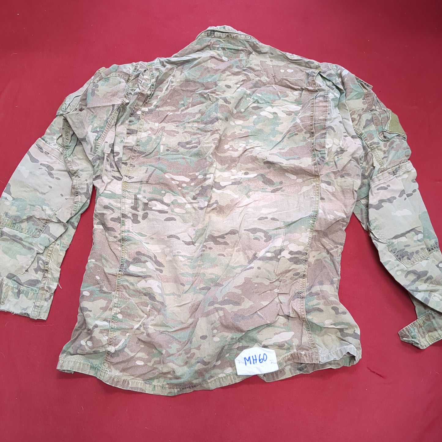 US Army LARGE X-LONG Multicam Flame Resistant Frac Uniform Top Shirt USED (ocp3- fa17-MH60)