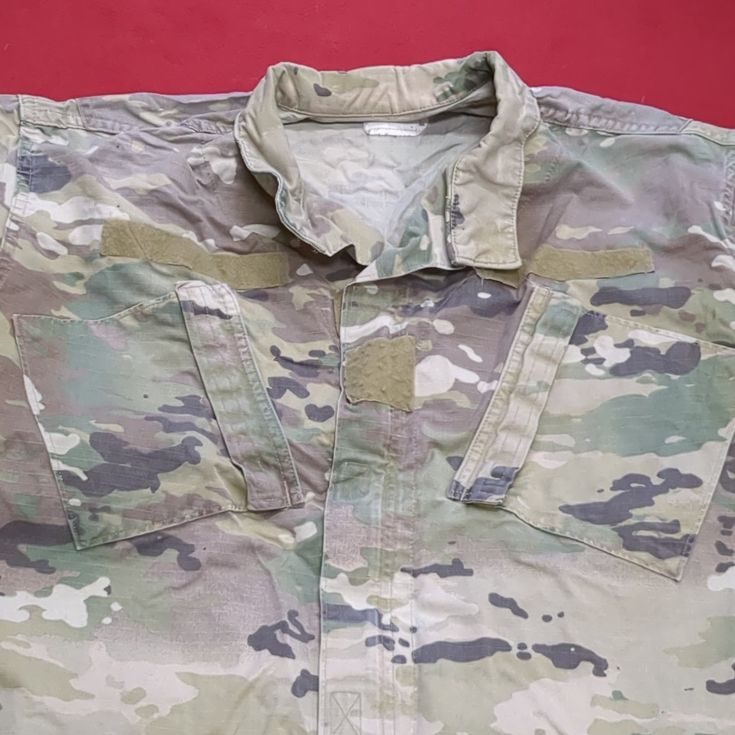 US Army MEDIUM X-SHORT Traditional OCP Uniform Top Air Force Used (ocp3- fa17-MH24)