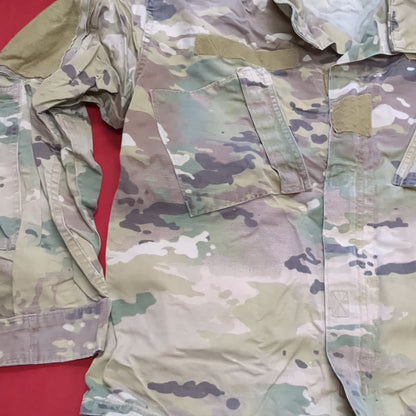 US Army MEDIUM X-SHORT Traditional OCP Uniform Top Air Force Used (ocp3- fa17-MH24)