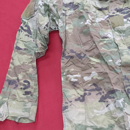 Set of US Army Small Regular Traditional OCP Camo Uniform Used (ocp4- fa16-MH345)