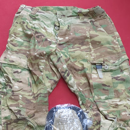 US Army Small Long Combat OCP Multicam FRAC Pants w/ Knee Pads Excellent condition (ocp1- fa19-MAR99)