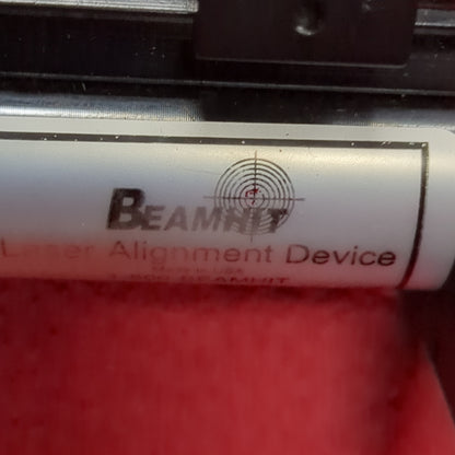 US Army Beamhit Laser Alignment Device Scope Mounted Gun Training System Excellent Condition (26o22)