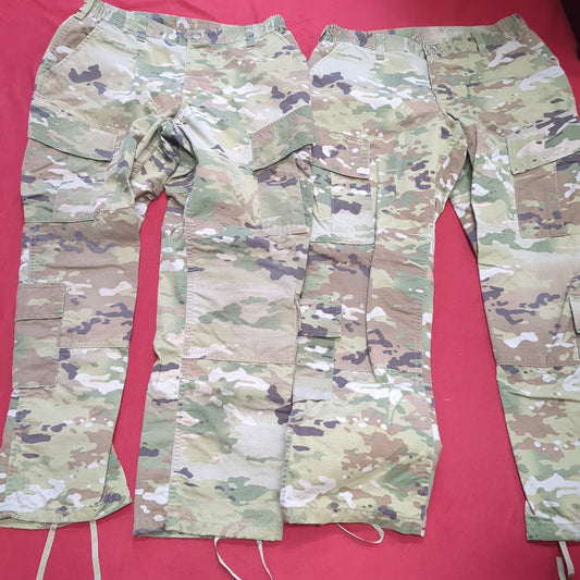 Lot of Two* US Army Female 31 Regular Traditional OCP Uniform Pants Air Force Good Condition (ec12-OCT125)