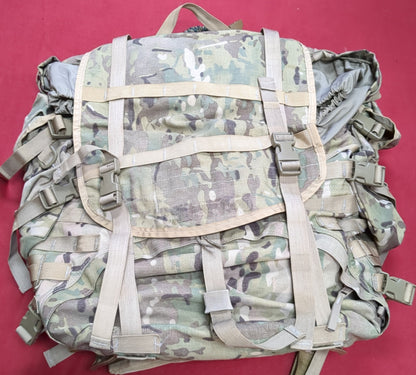 "Ranger Ready' OCP Large Molle II Ruck w/ The Gibson Mod w/ Name Tape & Cat Eyes (MCINTYRE)