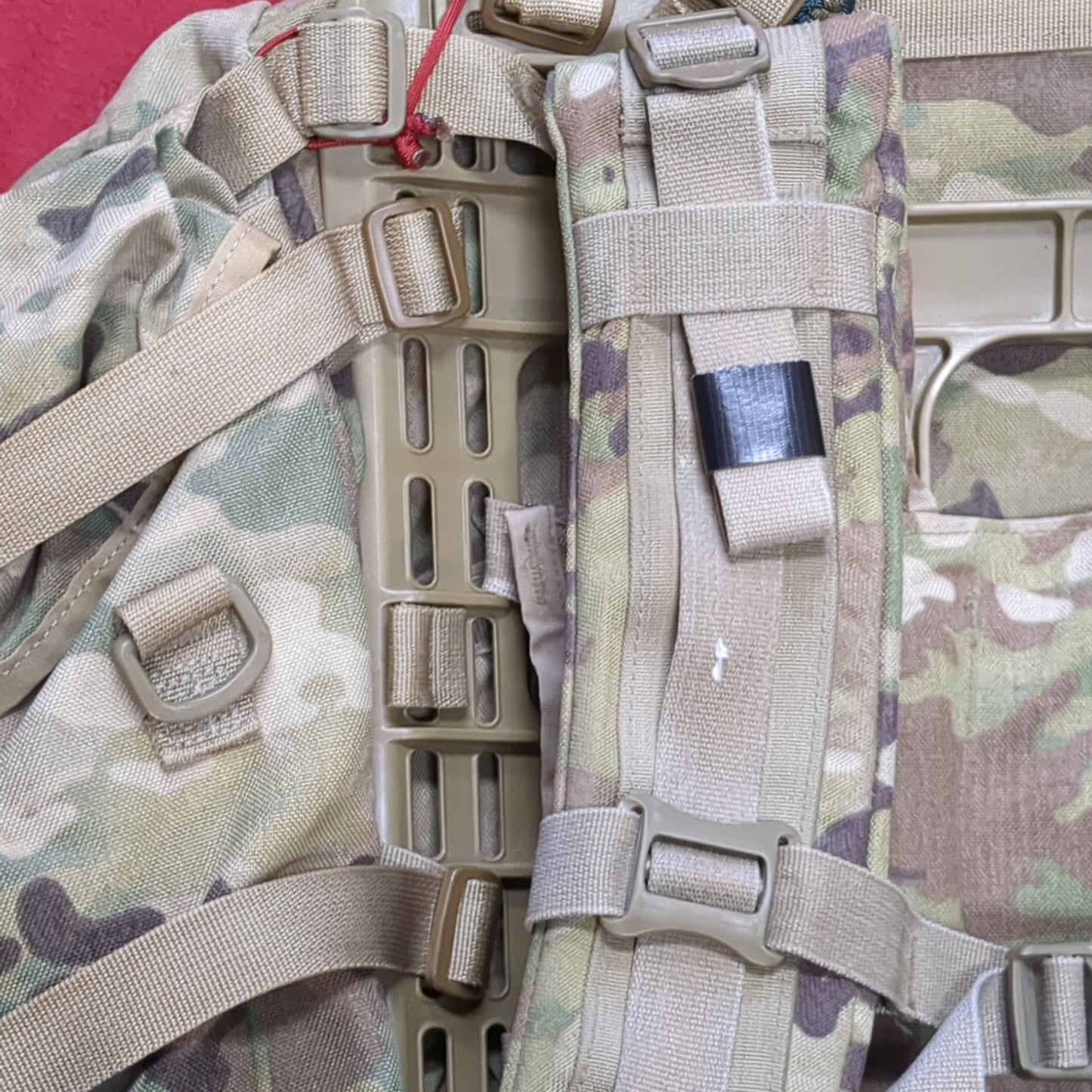 "Ranger Ready' OCP Large Molle II Ruck w/ The Gibson Mod w/ Name Tape & Cat Eyes (MCINTYRE)