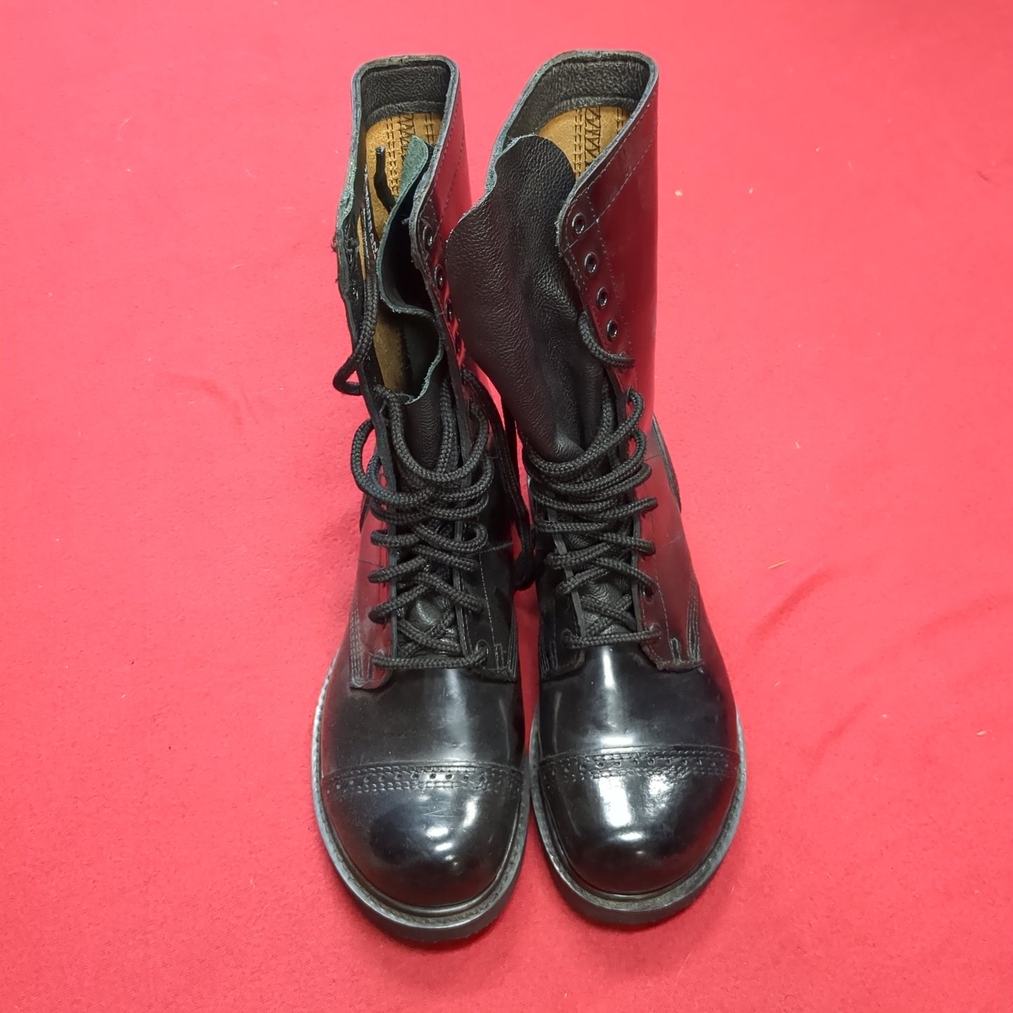 Corcoran 975 Black Leather Dress Jump Boots 8.5D K31144 19 Used (CB01-OCT167)