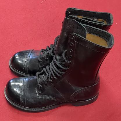 Corcoran 975 Black Leather Dress Jump Boots 8.5D K31144 19 Used (CB01-OCT167)