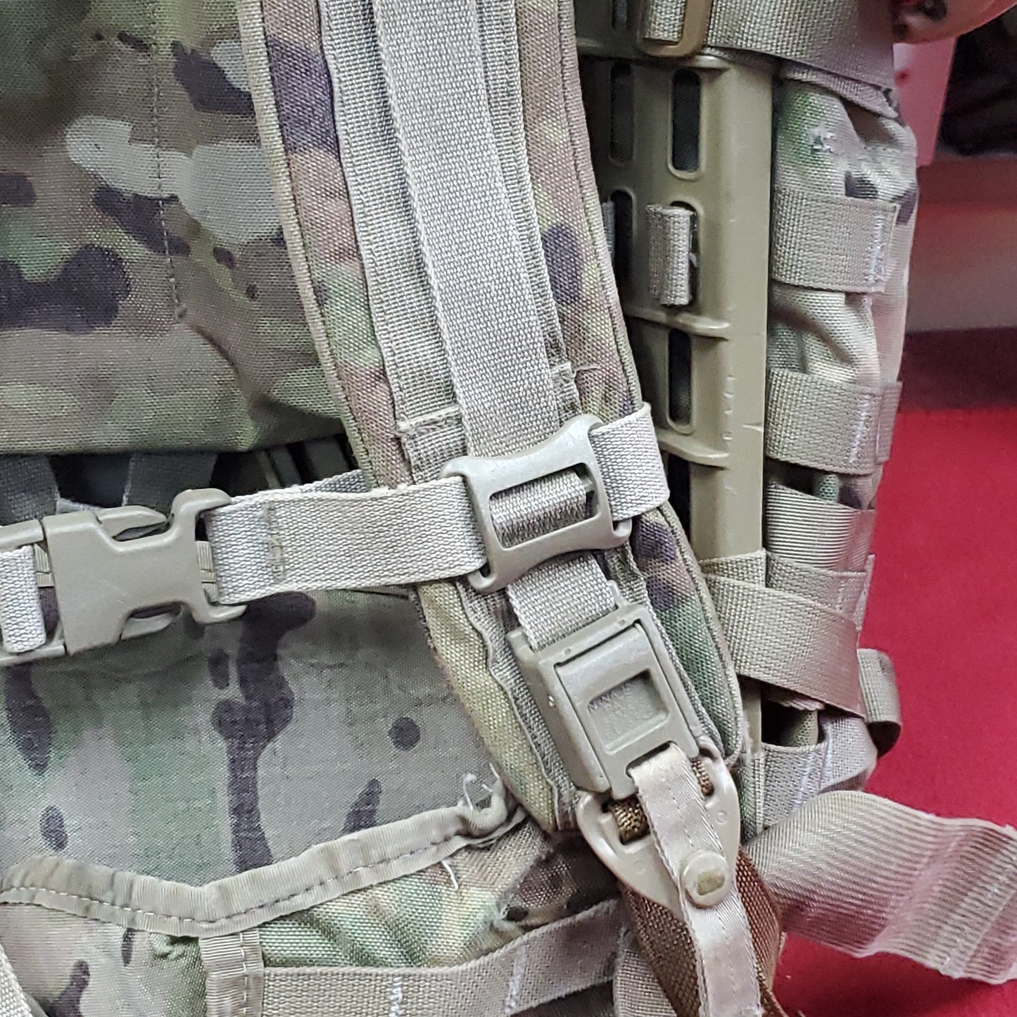 "SFAS Ready" OCP Large Molle II Ruck w/ The Gibson Mod w/o Name Tape & Cat Eyes