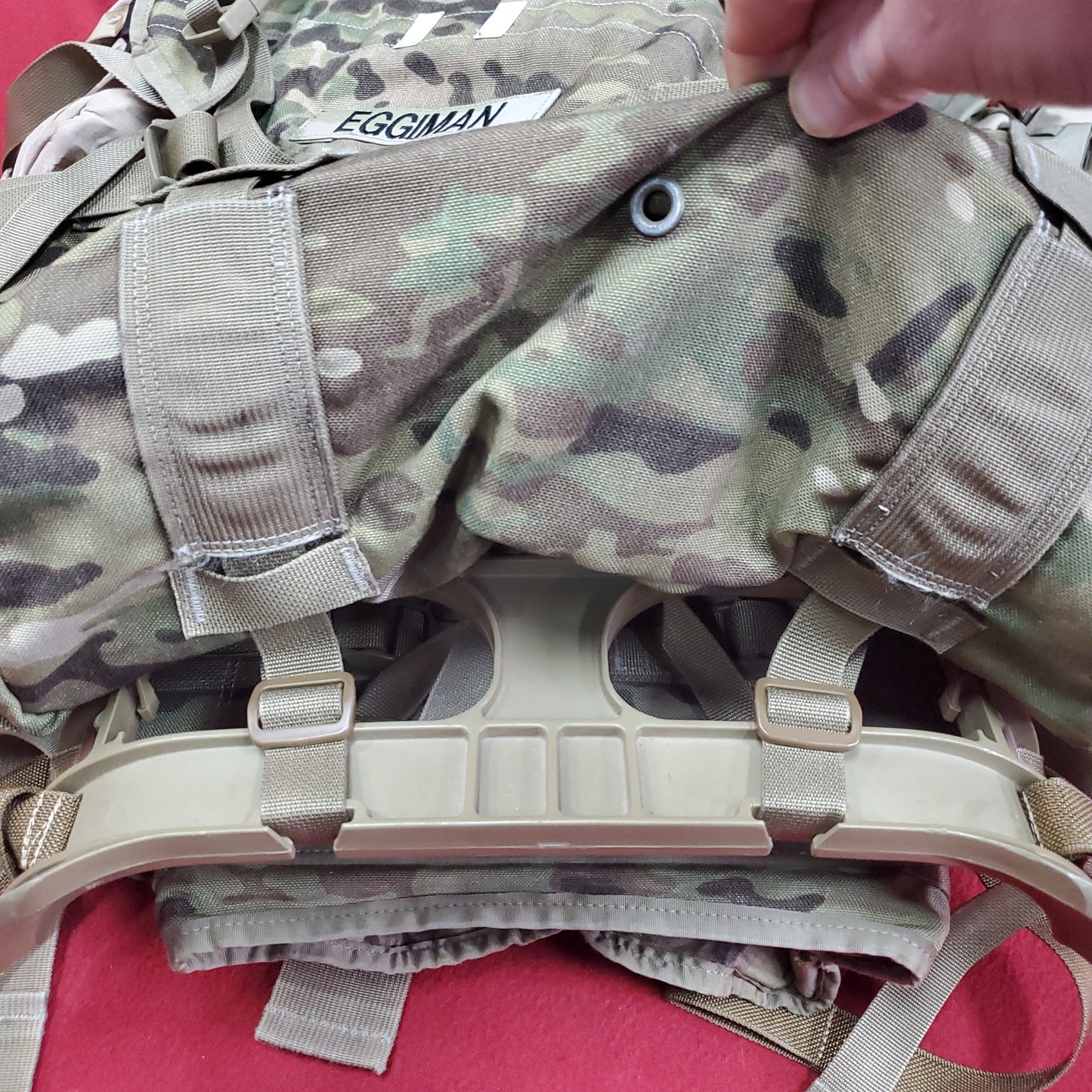 "SFAS Ready" OCP Large Molle II Ruck w/ The Gibson Mod w/o Name Tape & Cat Eyes