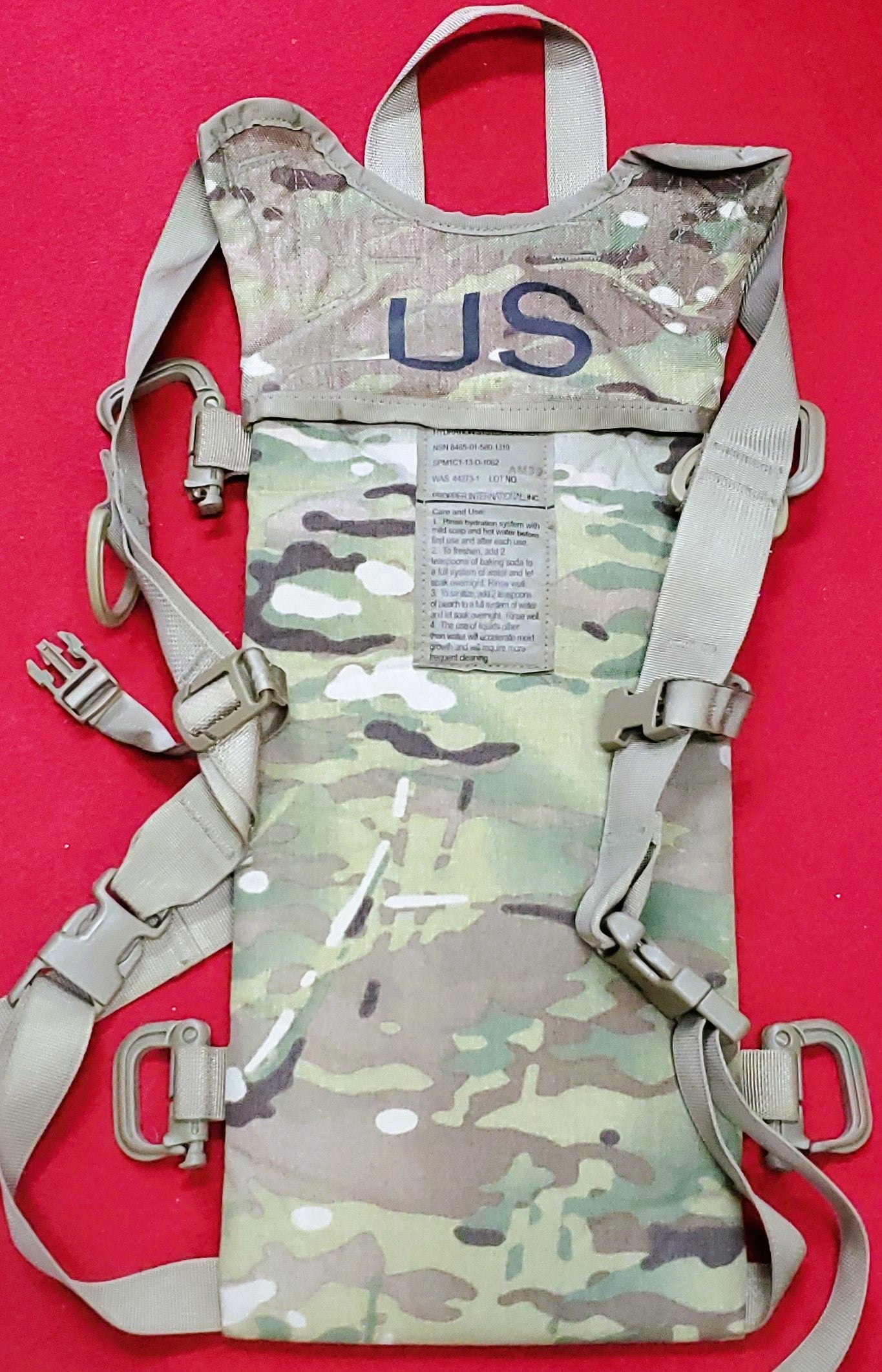 USGI OCP Multicam Hydration Carrier 100oz Molle II Camelbak EXCELLENT Condition (OcpHC)