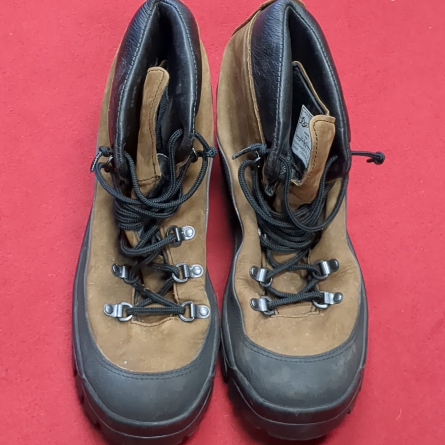 Danner Combat Hiker Brown Leather Boots 43513X Men’s 14.5 R Excellent Condition (A09- DC14-NOV14)