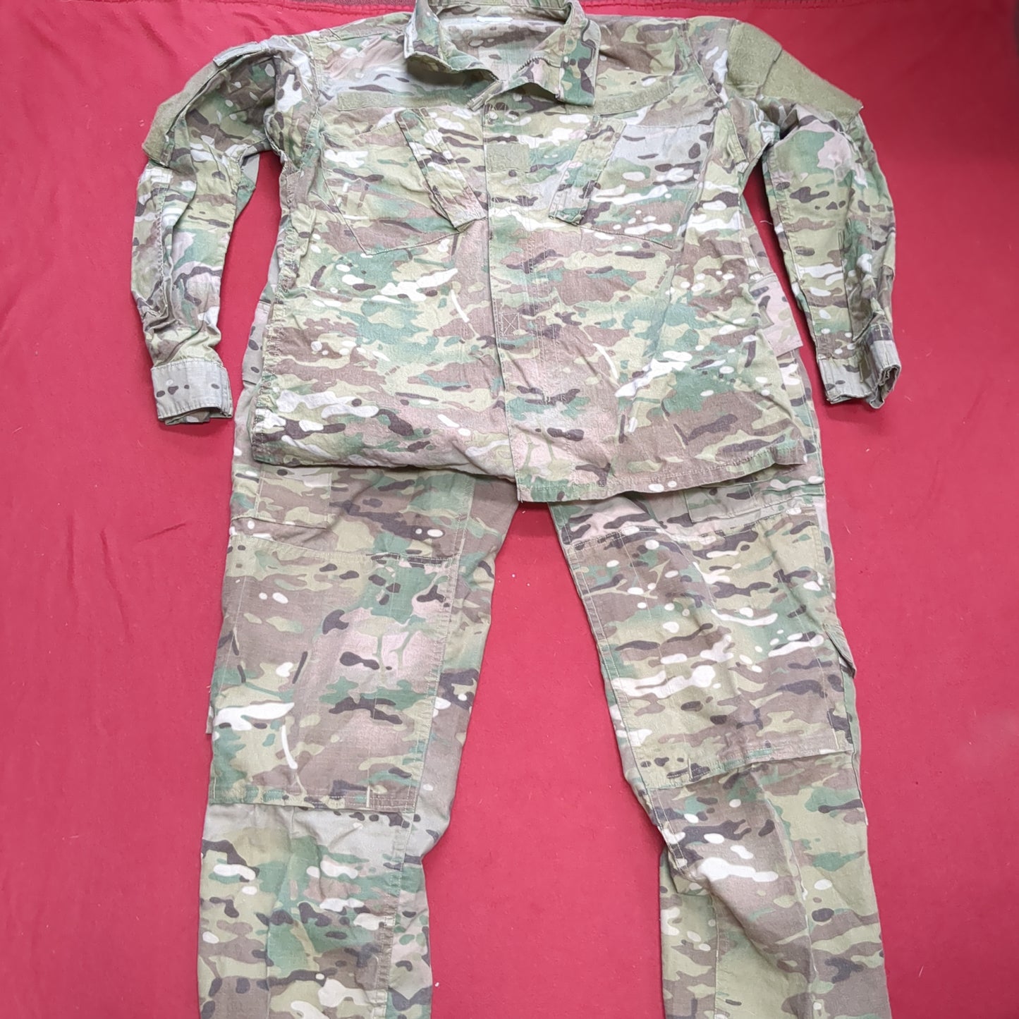 Set of us army medium regular multicam uniform frac top pants (ec10-enu83)