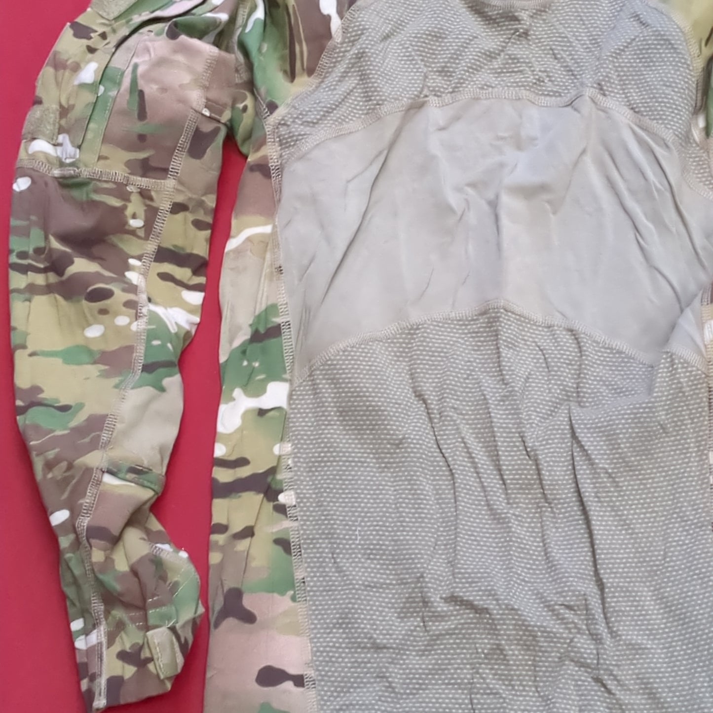 US Army Large Turtleneck Type 1 Combat OCP Multicam FRAC Top Shirt Used (cso2- fa15-GUA92)