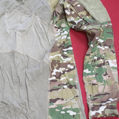 US Army Large Turtleneck Type 1 Combat OCP Multicam FRAC Top Shirt Used (cso2- fa15-GUA92)