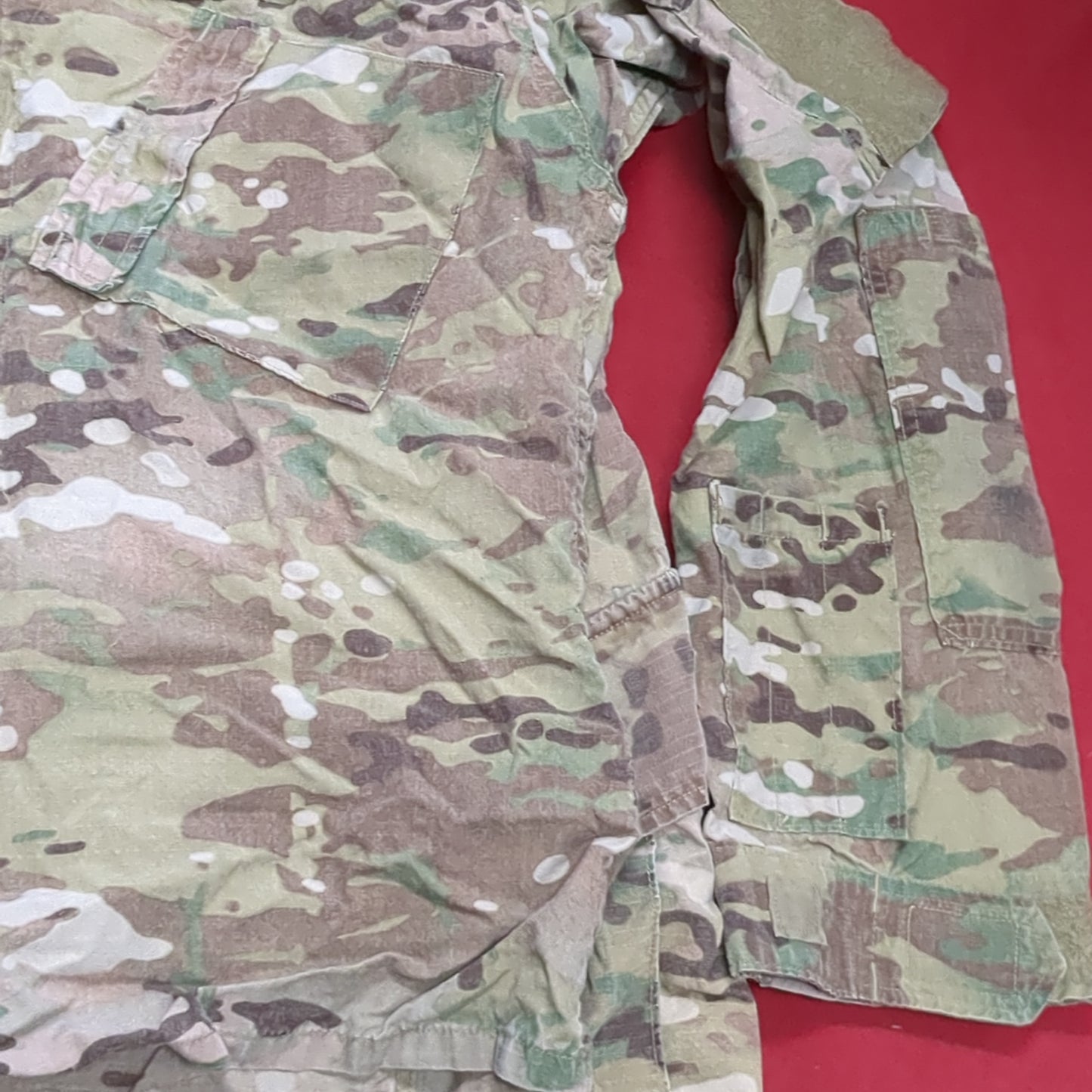 SET of US Army MEDIUM REGULAR Multicam Uniform FRAC Top Pants Used (ec12-NOV55)