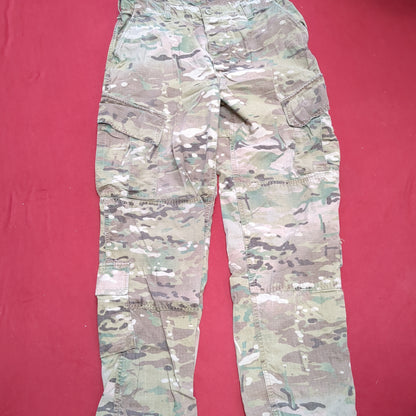 SET of US Army MEDIUM REGULAR Multicam Uniform FRAC Top Pants Used (ec12-NOV55)