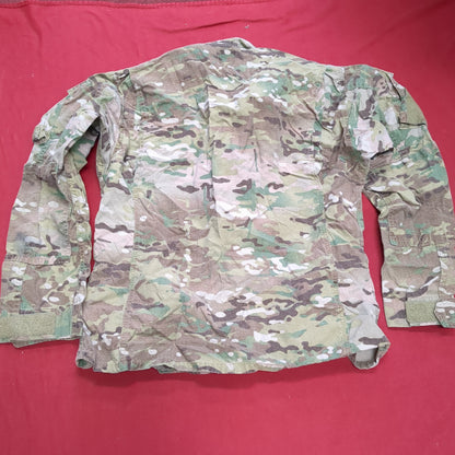 SET of US Army MEDIUM REGULAR Multicam Uniform FRAC Top Pants Used (ec12-NOV55)