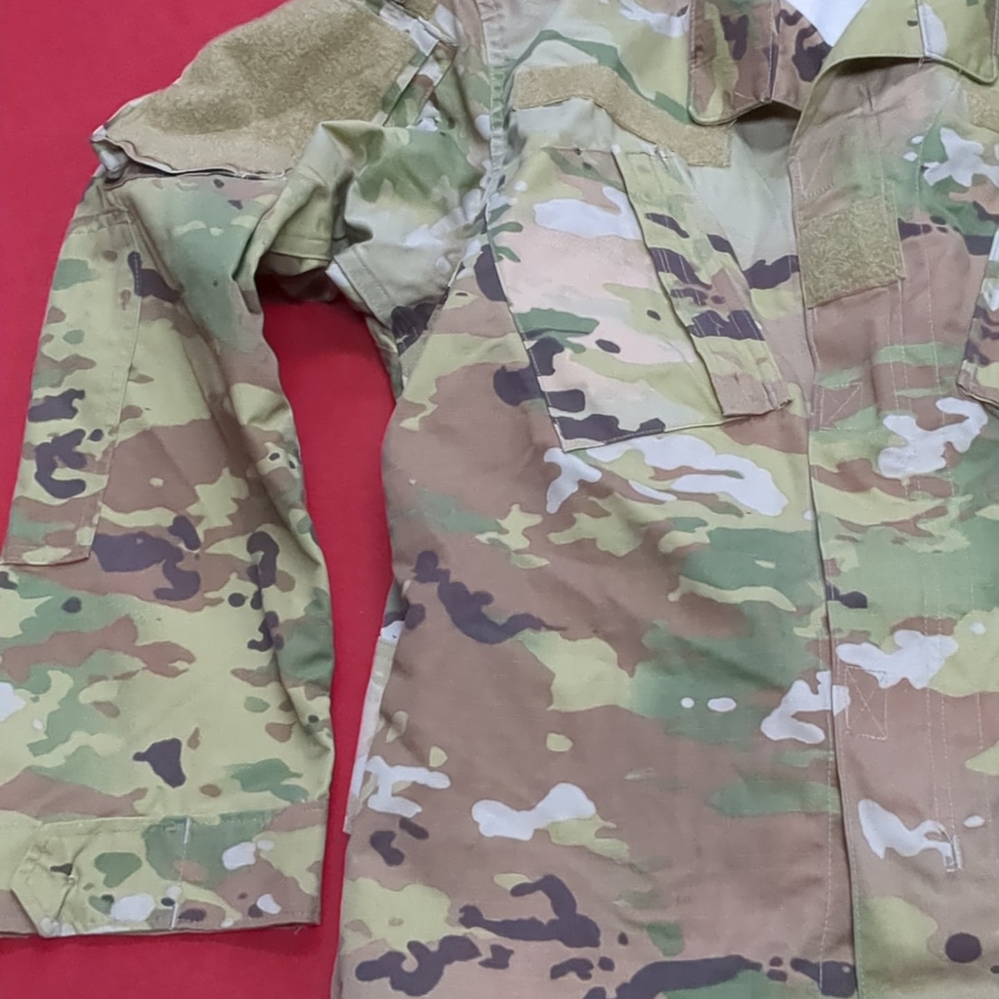 SET of US Army MEDIUM REGULAR Traditional OCP Uniform Top Pants Air Force Used (ocp12- ea08-GUA89)