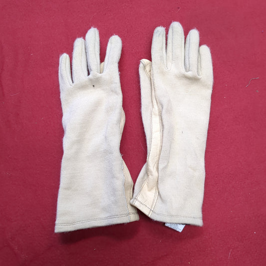 NOS Set of US Army Large Desert Summer Hot Weather Type GS FR 2 Flyers Gloves (cw- ea04-NOV97)