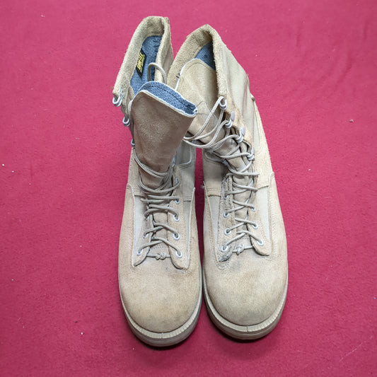 US Army Issued Belleville 10.0 Regular Cold Weather Gore-Tex Combat Boots Desert Sand Excellent Condition (hc08-NOV206)