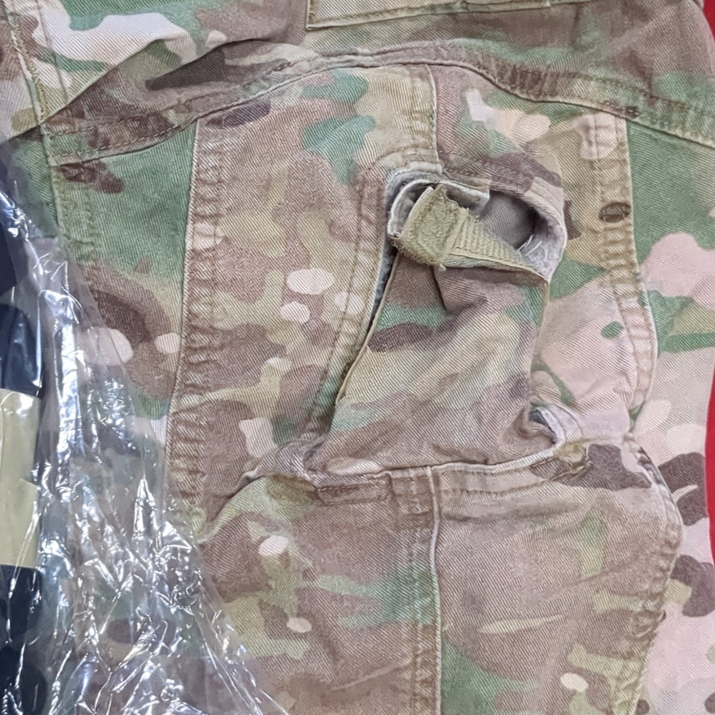 US army medium regular combat ocp multicam frac pants w/ knee pads excellent condition *ocp2- fa18-yam189*