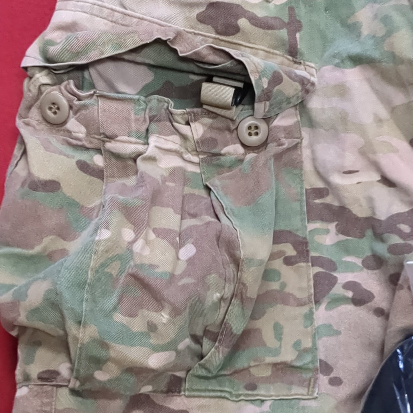 US Army Medium Regular Combat OCP Multicam FRAC Pants w/ Knee Pads Excellent Condition *ocp12- ea08-MAR25*