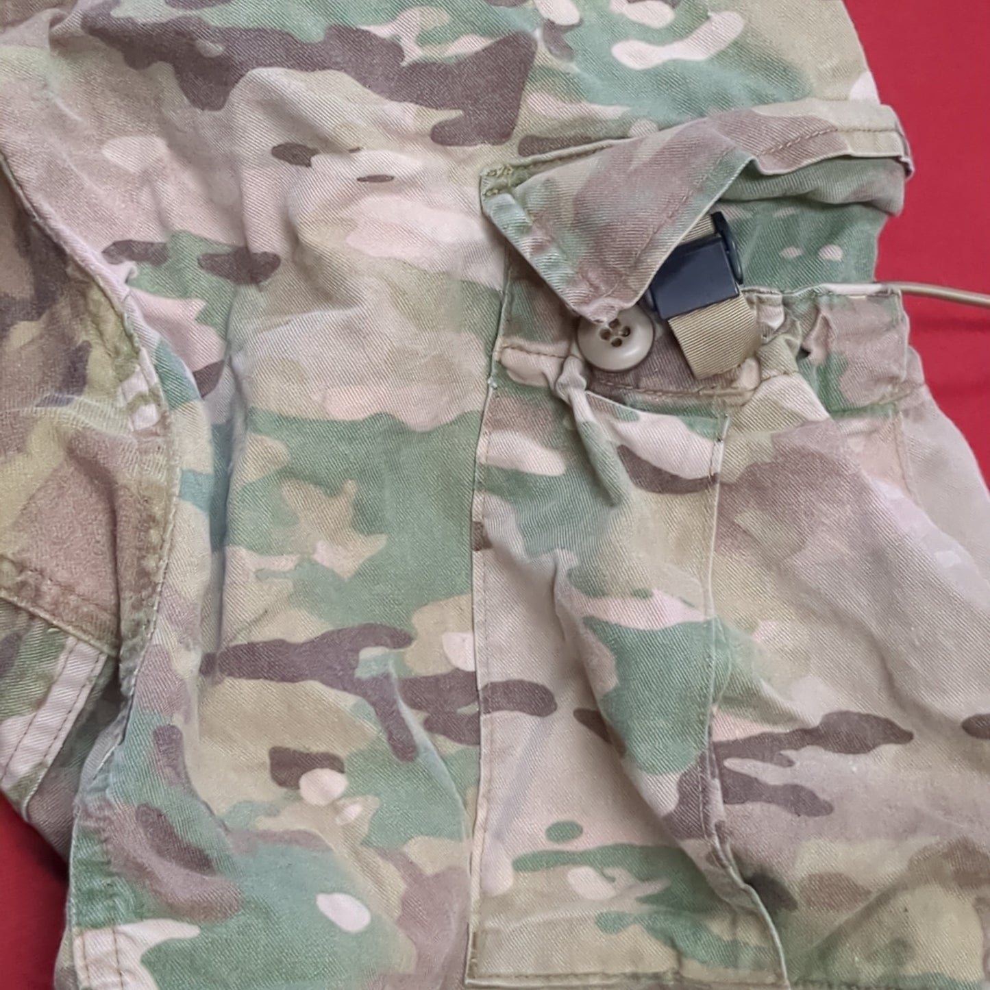 US army medium regular combat ocp multicam frac pants w/ knee pads excellent condition *ocp2- fa18-yam189*